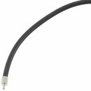 10 Black Rubber Lace Choker Necklace 450x4mm per Woman Man