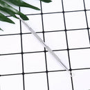 Dual-ended stainless steel triangle uv gel remover cuticle pusher nailart tooJ!j