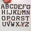 Cartoon English Alphabet Alphabet Mixed Embroidery Clothes Badge Clothes Po