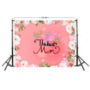 Photo Props Backdrop Tablecloth Flower Mother Day Theme Studio Background Cloth