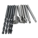 1Rotary Multi Tool Cutting Guide HSS Router Drill Bits Kit Cutters Set OZ