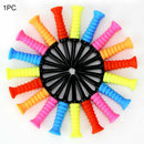 Authentic Multi Color Elastic Step Up Golf Tees Outdoor choose the Quantity