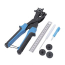 Multi-Size Leather Puncher Heavy Duty Rotary Punching Pliers Tool For Belt  K8U8