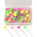 100 Pieces Flat Head Straight Pins, Sewing Pins Quilting Pins for Sewing DI