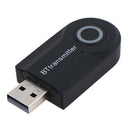 Wireless Bluetooth V4.0 Transmitter 3.5mm Audio Cable Adapter TV AV Ca OZ