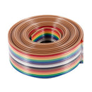 5X(2M 1.27mm Pitch 16 Pin Flat IDC Ribbon Extension Cable Wire P8Y4)