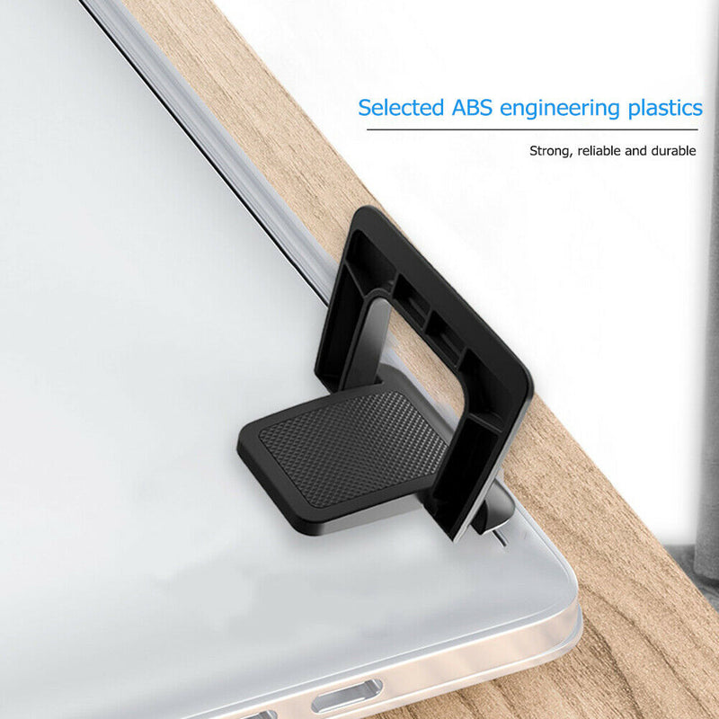 Portable Mini Laptop Invisible Stand Plastic Foldable Notebook Holder Riser