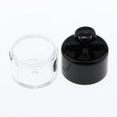 10g Clear+Black Empty Refillable DIY Makeup Loose Powder Box Case Container