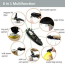 8 In 1 Multifunction Manual Can Opener Kitchen Tools Gadget Jar Bottle P6M1