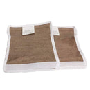 2PCS Baby Teeth Pads Pure Cotton Coffee Baby Infant Health Care Coffee