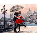5D DIY Full Drill Diamond Painting Kiss Couple Cross Stitch Embroidery Kit