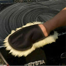 Wonderful Super Soft Lambswool Car Wash Mitt Deep Pile Cleaning Glove Wash Mitt