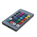 High voltage E27 5W plastic aluminum RGB light bulb with remote control 85V C4B3