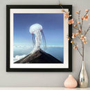 5D DIY Full Drill Diamond Painting Jellyfish Cloud Cross Stitch Mosaic Kit