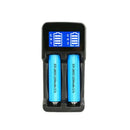 Dual Slots Led Screen Battery Charger Usb Smart Rechargeable for Aa/Aaa Ni-