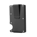 Portable Metal Banknotes Clips Wallet Stainless Steel Card Cash Folder