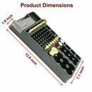 98 Grids Battery Storage Organizer Holder with Tester-Battery Rack Case Box NDO