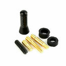 Universal Car 1.4"/3.5cm Carbon Fiber Screw Aluminum Short Stubby Mast Antenna