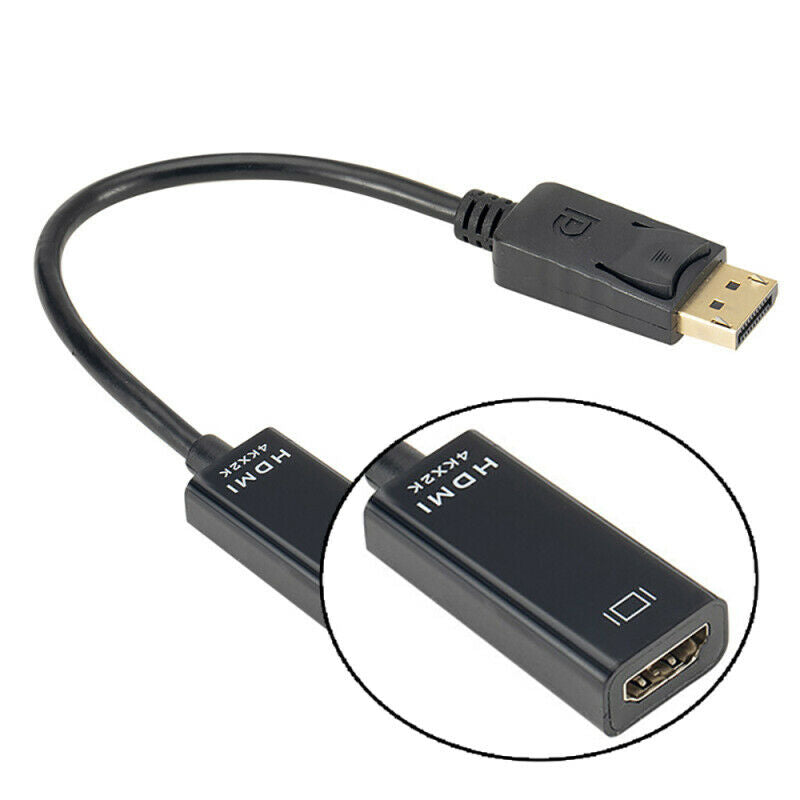 DisplayPort DP Male to HDMI Female Adapter Display Port Converter Cable P CTP