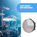 Musical Instruments 8 inch Wooden Tambourine with Colorful Reflective Drumehead