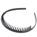 Mens Toothed Sports Football Soccer Headband Hair Band Black Portable Gift  T TO