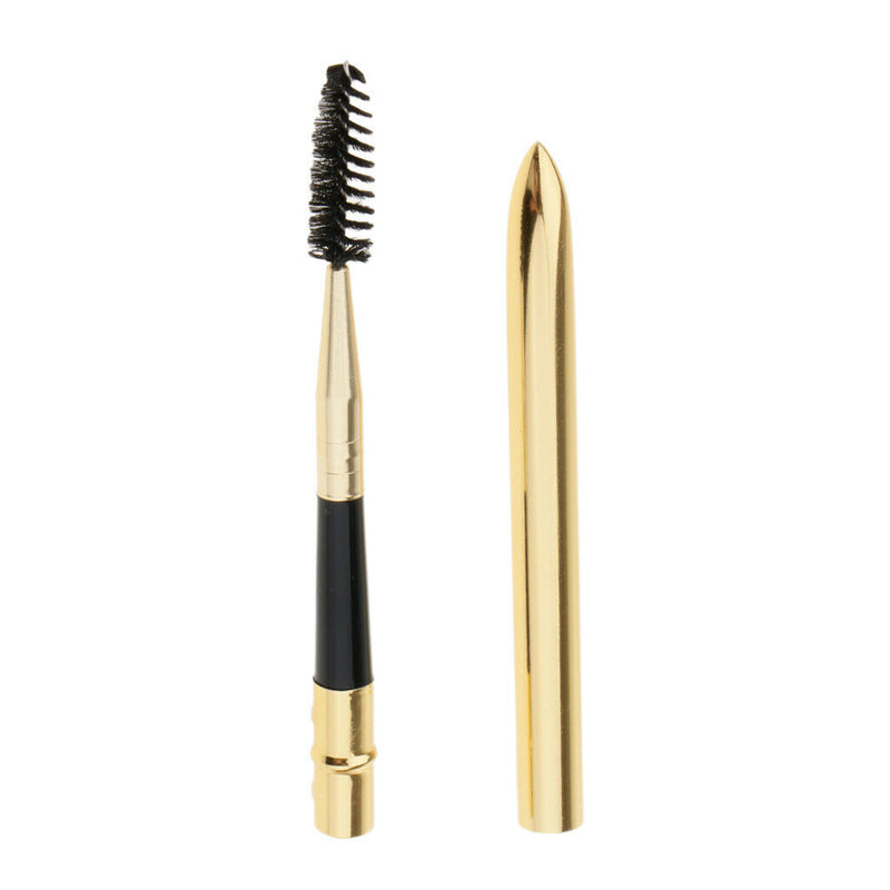 for Eyelashes Eyebrow Liner Mascara Brush Applicator Spiral Wands+Case