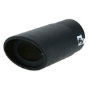 58mm Universal Black Stainless Steel Car Rear Exhaust Pipe Tail Muffler Tip