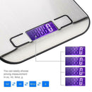 5Kg/1g LCD Electronic Kitchen Weighing Food Cooking Scale Stainless Steel
