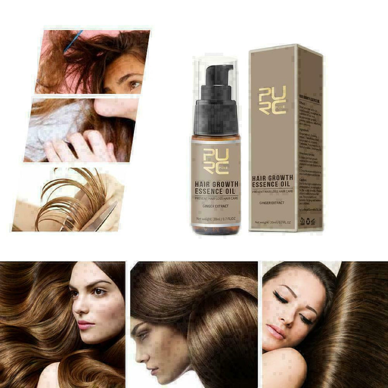 20ml PURC sale Fast Hair Growth Essence Oil Hair Loss K8B8 C Treatment M4Z4 P7R2