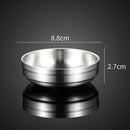 1 X Stainless Steel Mixing Bowl Non Slip Whisking Bowl Salad Pickle Cook Plate