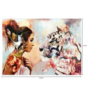 Women Tiger 5D DIY Round Diamond Paint Embroidery Needlework Cross Stitch