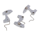 Lot 3pcs Kayak Boat Trolling Fishing Clips Outrigger Downrigger Release Clips
