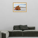 5D DIY Full Drill Diamond Painting Wonderful View Cross Stitch (Bear 04)