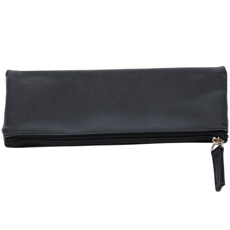 Leather Pencil Case Pouch Bag with Zipper,Pencil Case Soft Pencil Case Make N3M3