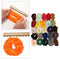 50x Womens Velvet Hair Bands Elastic Strong Hold Hair Accessories Scrunchie