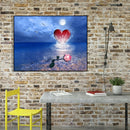 5D DIY Full Drill Diamond Painting Heart Cross Stitch Embroidery Mosaic Kit