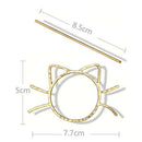Women Kids Cute Animal Cat Hair Pin Hair Clip Barrette Pin Hair Accesseries M&E