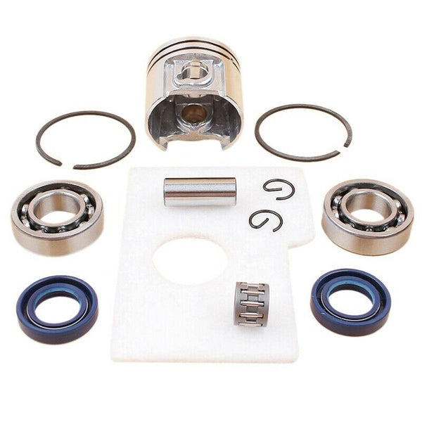 Motor Piston Crankshaft Oil Seal Bearing Air Filter Kit For Stihl Ms180 Ms
