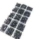 500 Pcs Grade 12.9 Black M3 M4 M5 Inner Hex Socket Head Cap Screws Assortme Q5G9