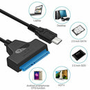 USB 3.1 to SATA External Converter Adapter Cable Lead for 2.5" HDD SSD 22Pin III