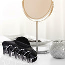 Women Hair Clip Girl Hair Claw Clamps Ladies Hairpin Headwear Gift (Black) A
