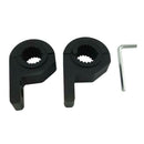 Car Motorcycle Off-Road LED Light Bar Brackets 1.25 inch Bar Tube Clamps 2 Pack