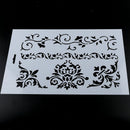 Plastic Layering Stencils Template DIY Painting Scrapbooking Tool Flower Supply