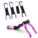 5x Aluminum Carabiner D-Ring Key Chain Keychain Clip Hook Outdoor Bottle  KJT