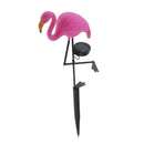 Solar Powered Lamp Lifelike Flamingo Outdoor Garden Decoration Landscape