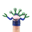 5pcs Novelty Plastic Cartoon Monsters Finger Puppet Toys Storytelling Props