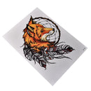Waterproof Fox Dreamcatcher Temporary Tattoo Large Arm Body Art Tattoos Stick ES