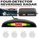 4 Sensors LED Display Car Parking Kit Auto  Backup Radar Monitor Detector System