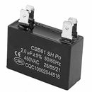 CBB61 2 uf 5% resistance 4 pin AC welding capacitor motor 450 V T1X7