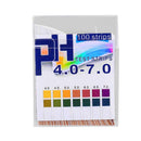 1box 4.0-7.0 Range PH Test Paper 2-color Contrast Acidity Alkali Test Strip
